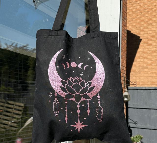 Celestial Lotus Tote Bag