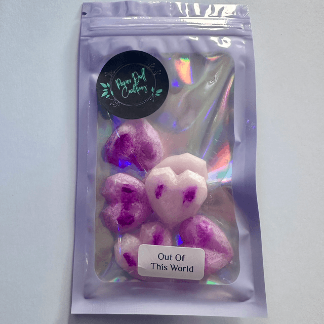 Soy Wax Melt Hearts - Out Of This World (Alien inspired)