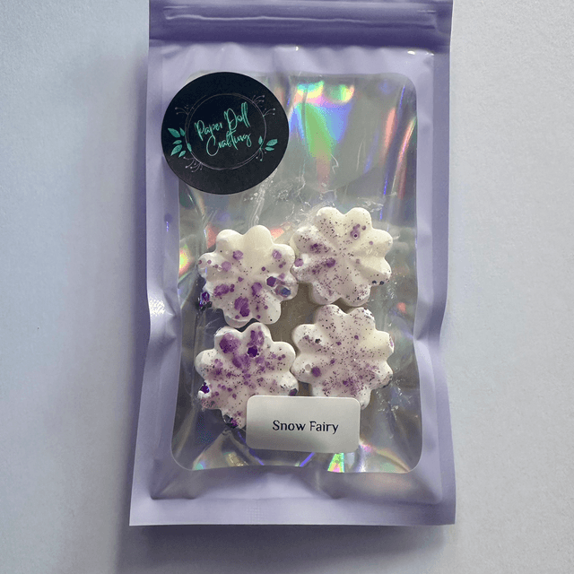 Soy Wax Melt Flowers - Snow Fairy