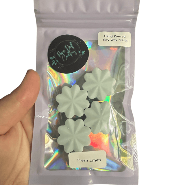 Soy Wax Melt Flowers - Fresh Linen