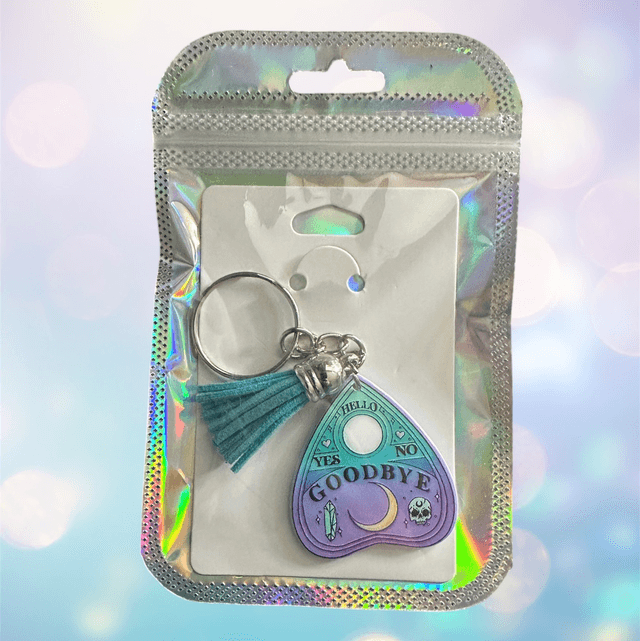Ouija Planchette Tassel Keyring