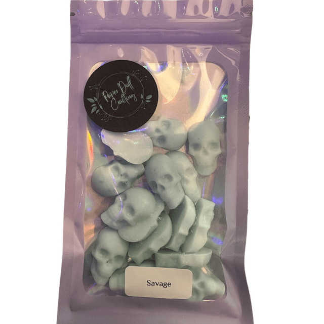 Soy Wax Melt Skulls  - Savage