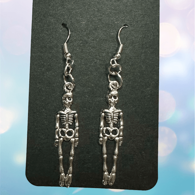 Skeleton Dangle Earrings