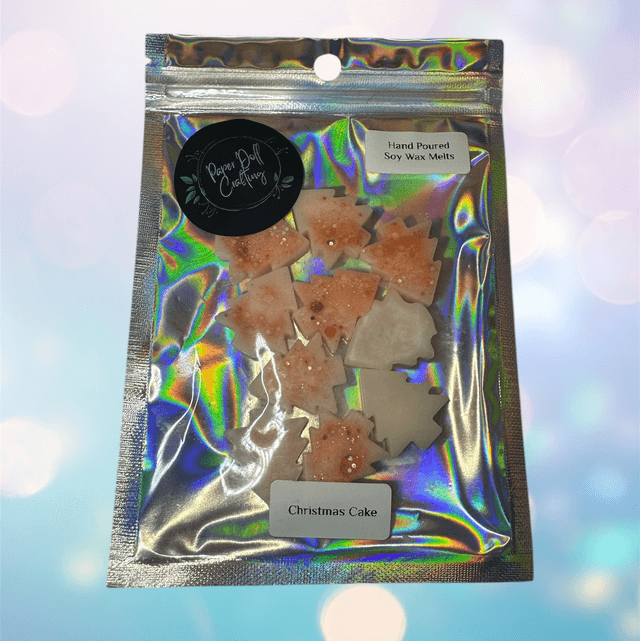 Christmas Cake Soy Wax Small Hearts