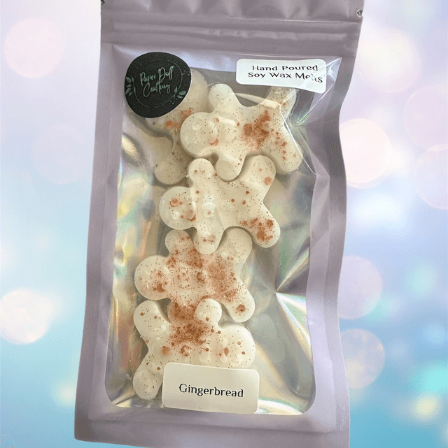 Soy Wax Melts - Gingerbread Men 